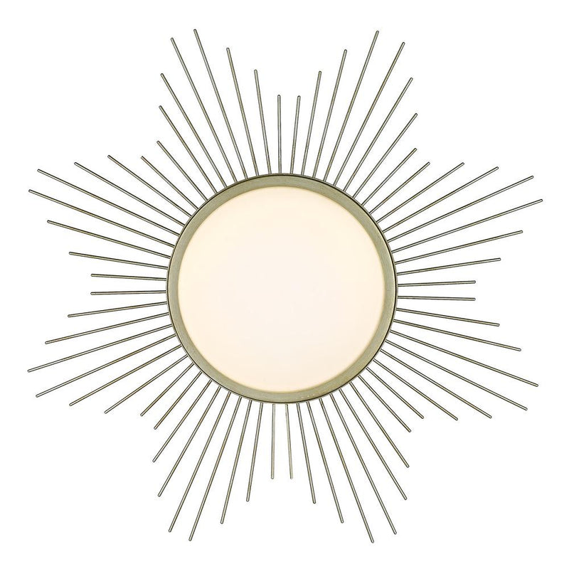 Golden 9126-FM24 WG-OP LED Flush Mount, White Gold