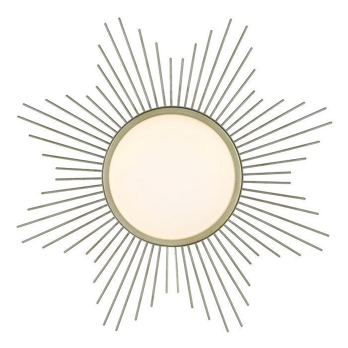 Golden 9126-FM24 WG-OP LED Flush Mount, White Gold