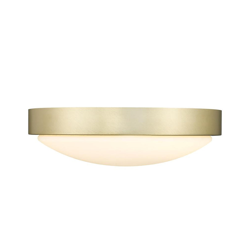 Golden 9128-FM10 BCB-OP LED Flush Mount, Brushed Champagne Bronze