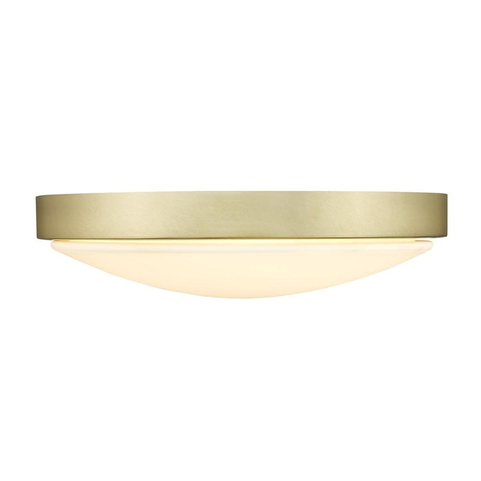 Golden 9128-FM13 BCB-OP LED Flush Mount, Brushed Champagne Bronze