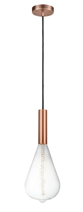 Innovations 198-1P-AC-BB164LED LED Mini Pendant, Antique Copper