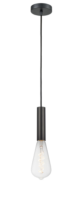 Innovations 198-1P-BK-BB95LED LED Mini Pendant, Matte Black