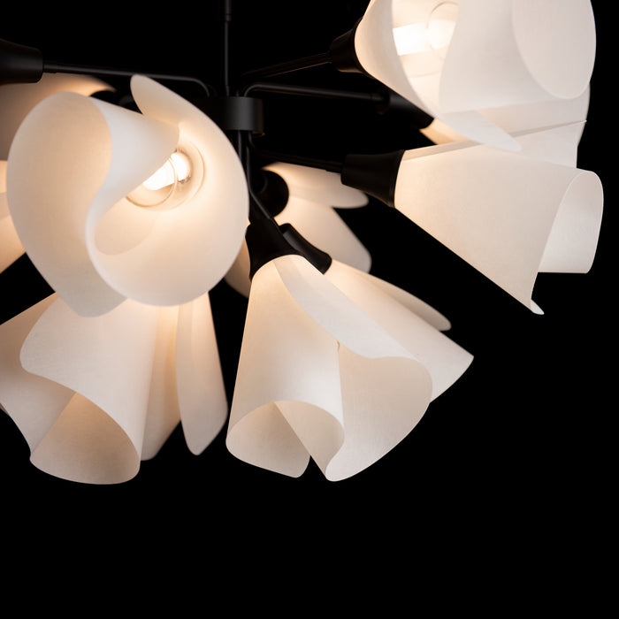 Hubbardton Forge 124362-SKT-10-SH1987 LED Semi-Flush Mount, Black