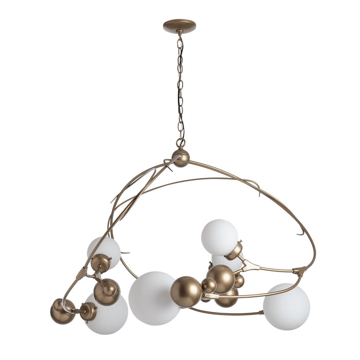 Hubbardton Forge 136421-SKT-84-GG0639 Six Light Pendant, Soft Gold