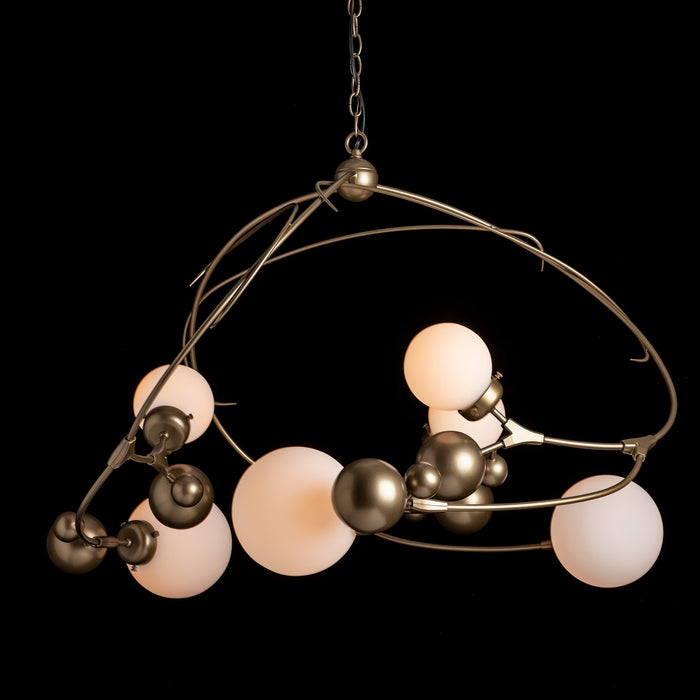 Hubbardton Forge 136421-SKT-84-GG0639 Six Light Pendant, Soft Gold