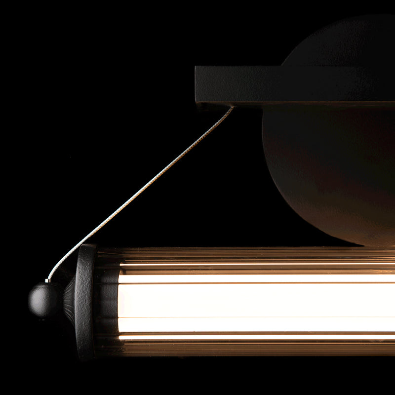 Hubbardton Forge 209105-LED-10-WB-ZM0691 LED Wall Sconce, Black