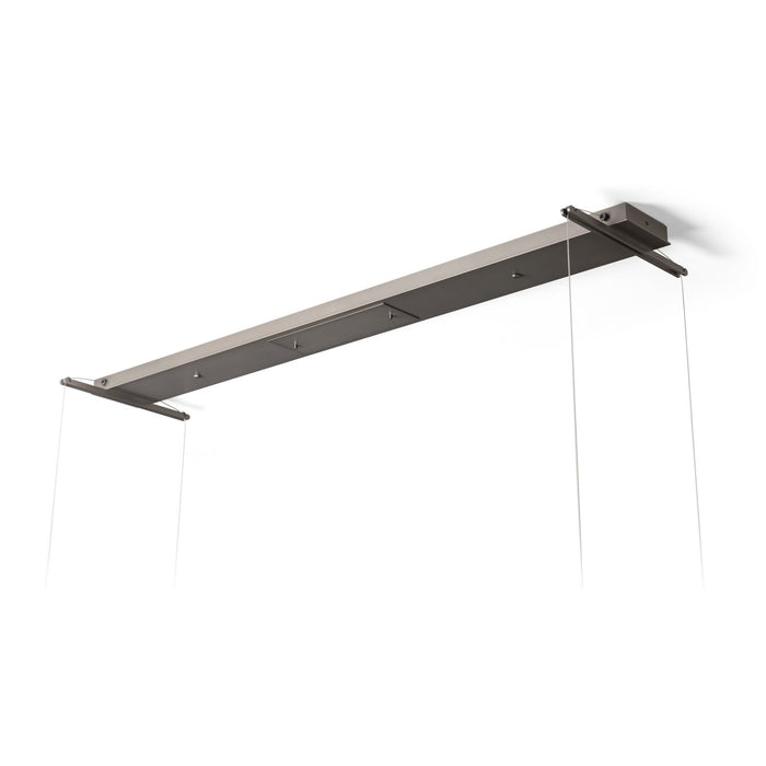 Hubbardton Forge 139754-LED-STND-07-85 LED Pendant, Dark Smoke