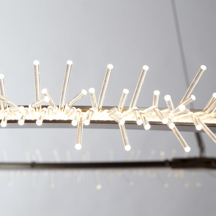 Hubbardton Forge 139772-LED-STND-84 LED Pendant, Soft Gold