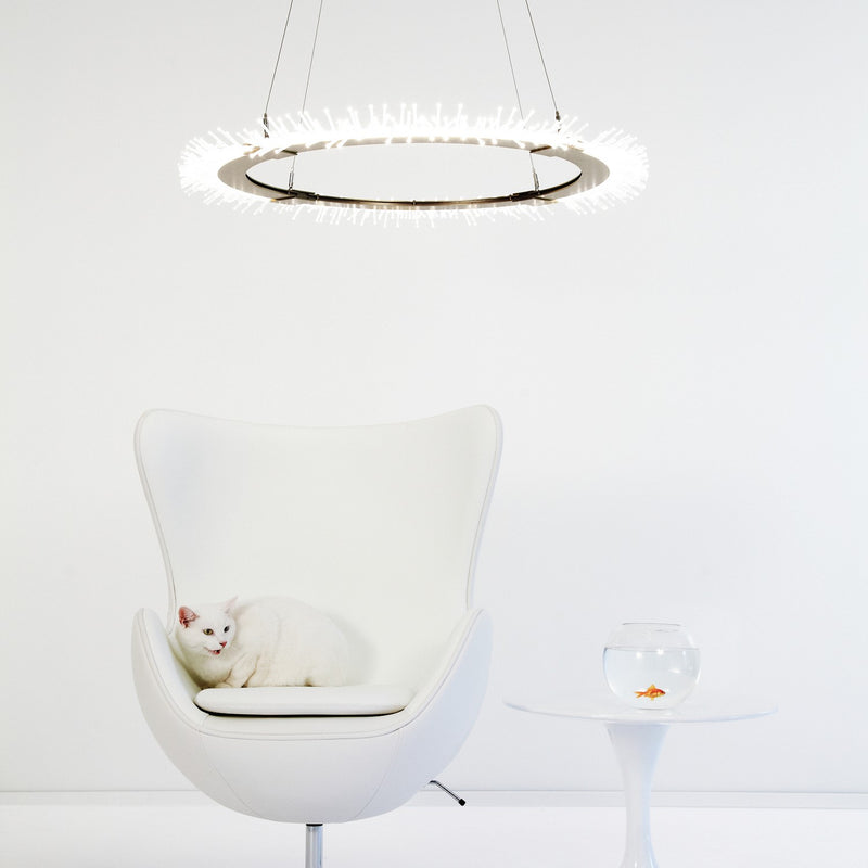 Hubbardton Forge 139772-LED-STND-84 LED Pendant, Soft Gold