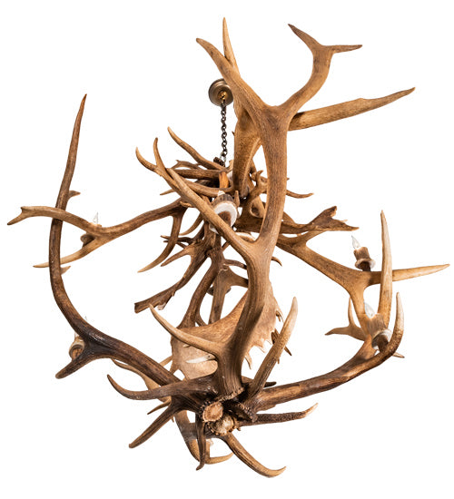 Meyda Tiffany 212275 Ten Light Chandelier, Mahogany Bronze