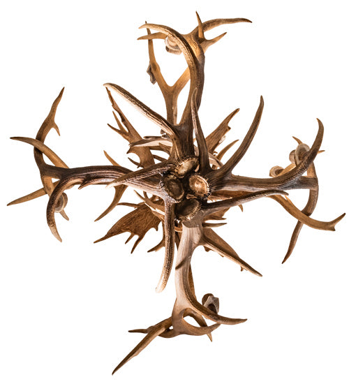 Meyda Tiffany 212275 Ten Light Chandelier, Mahogany Bronze
