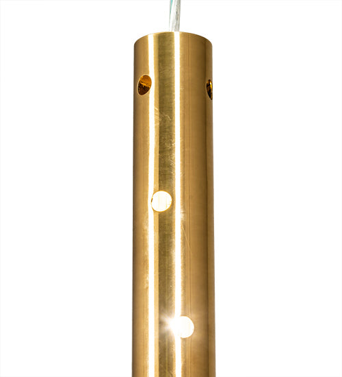 Meyda Tiffany 216637 LED Pendant, Polished Brass