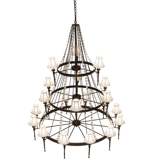 Meyda Tiffany 233662 21 Light Chandelier, Oil Rubbed Bronze