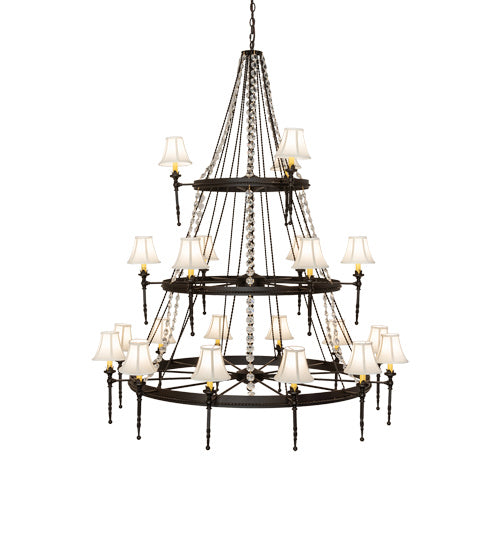 Meyda Tiffany 233662 21 Light Chandelier, Oil Rubbed Bronze