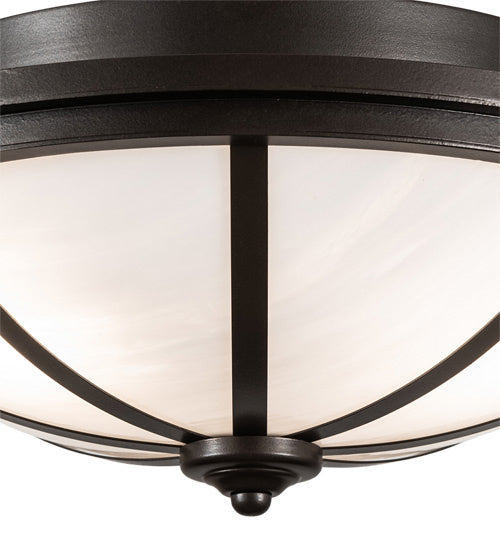 Meyda Tiffany 234638 LED Semi-Flushmount, Bronze
