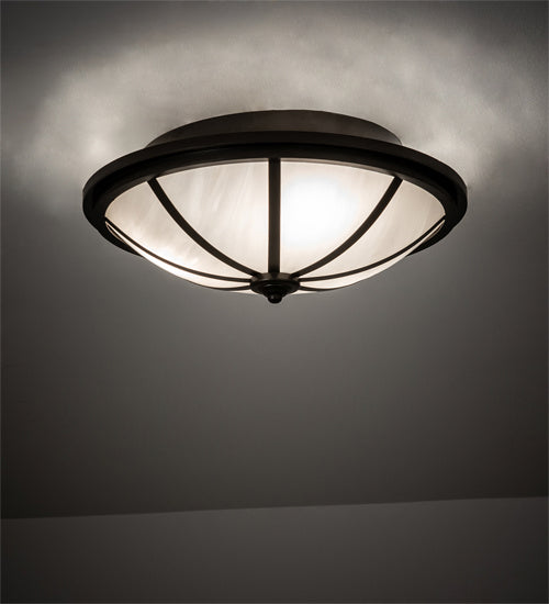 Meyda Tiffany 234638 LED Semi-Flushmount, Bronze