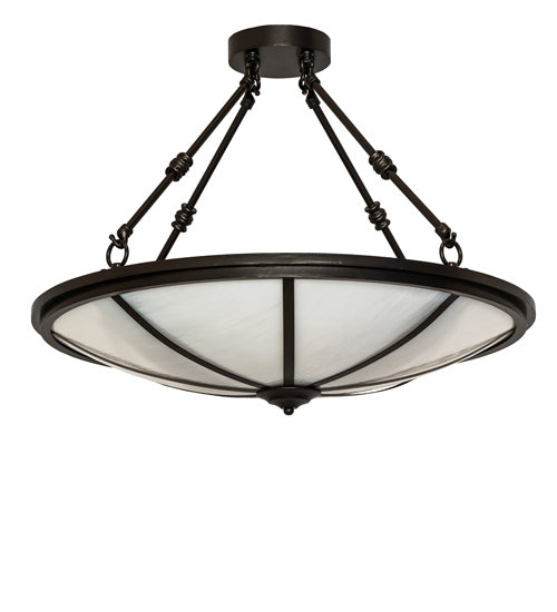 Meyda Tiffany 234850 LED Semi-Flushmount, Bronze