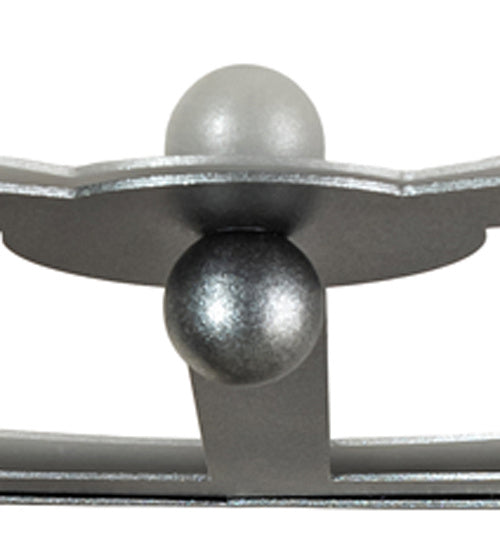 Meyda Tiffany 236857 Two Light Semi-Flushmount, Blackened Pewter