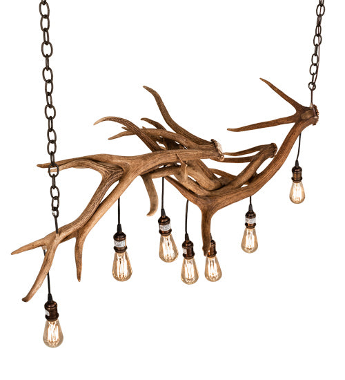 Meyda Tiffany 238960 Eight Light Chandelier, Antique Copper