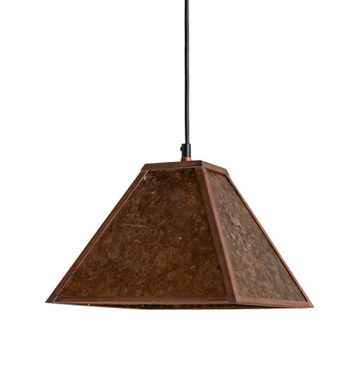 Meyda Tiffany 239295 One Light Pendant, Vintage Copper
