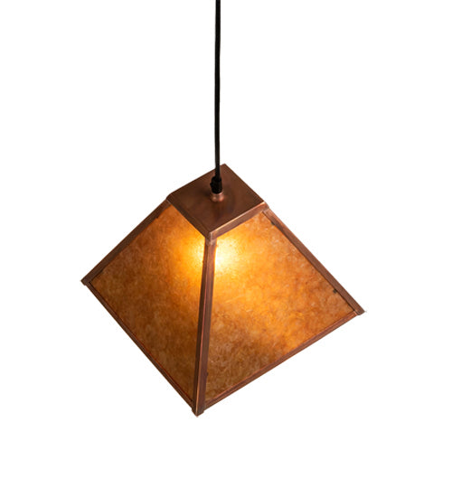 Meyda Tiffany 239295 One Light Pendant, Vintage Copper