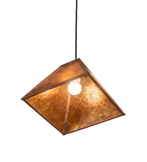 Meyda Tiffany 239295 One Light Pendant, Vintage Copper
