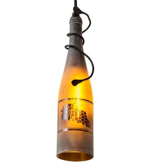 Meyda Tiffany 239714 Three Light Pendant, Black Tex