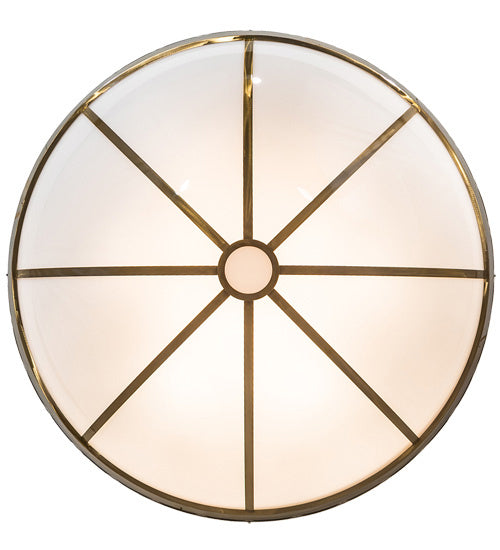 Meyda Tiffany 239900 LED Flushmount, Brass Powder Coat
