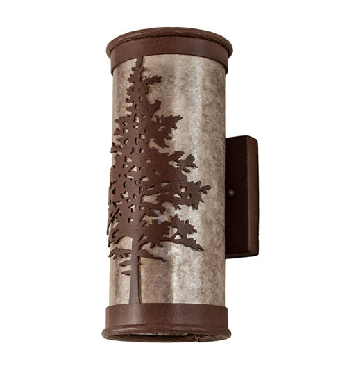 Meyda Tiffany 240515 Two Light Wall Sconce, Rust