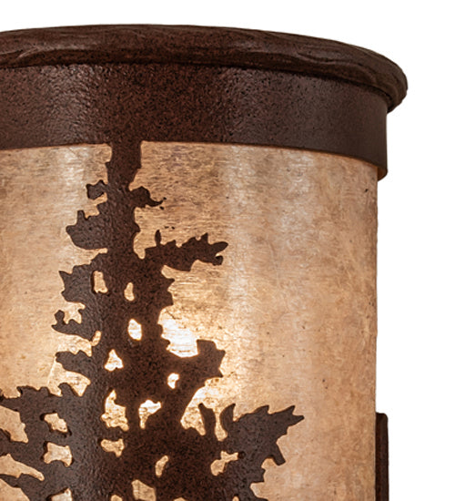 Meyda Tiffany 240515 Two Light Wall Sconce, Rust