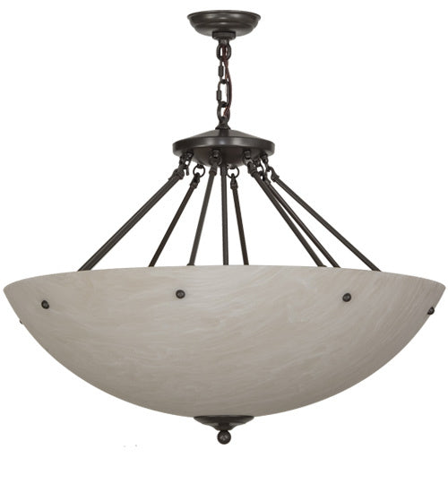 Meyda Tiffany 242524 LED Pendant, Timeless Bronze