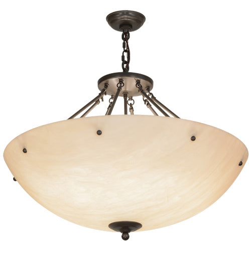 Meyda Tiffany 242524 LED Pendant, Timeless Bronze