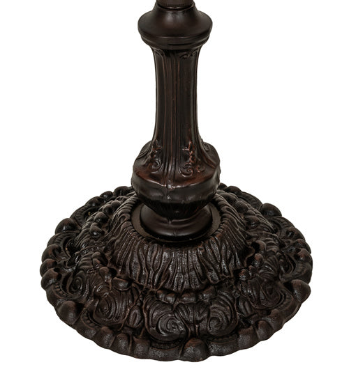 Meyda Tiffany 242786 Three Light Floor Lamp, Mahogany Bronze