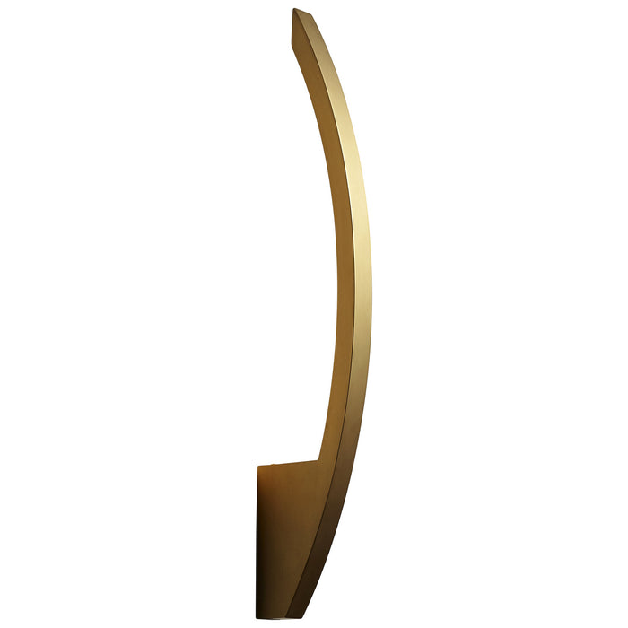 Oxygen 3-553-40 LED Wall Sconce, Aged Brass