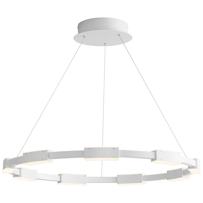 Oxygen 3-23-6 LED Pendant, White