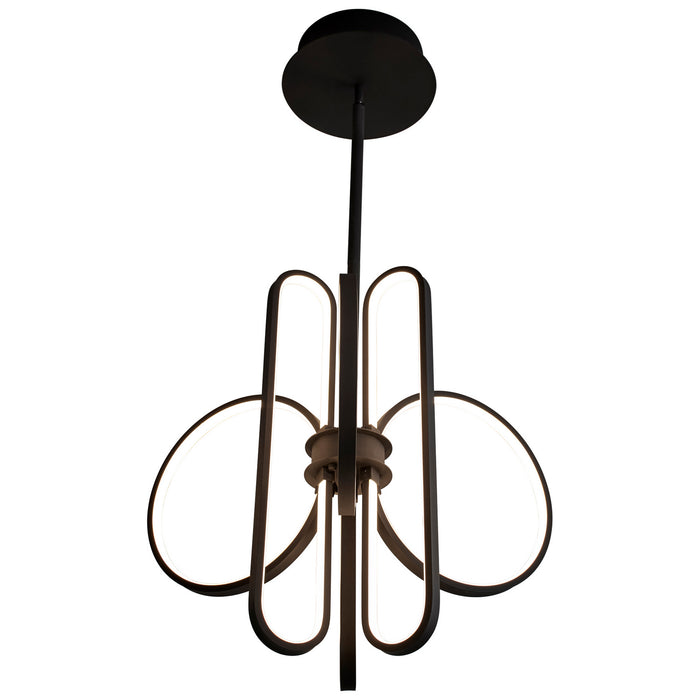 Oxygen 3-25-15 LED Pendant, Black