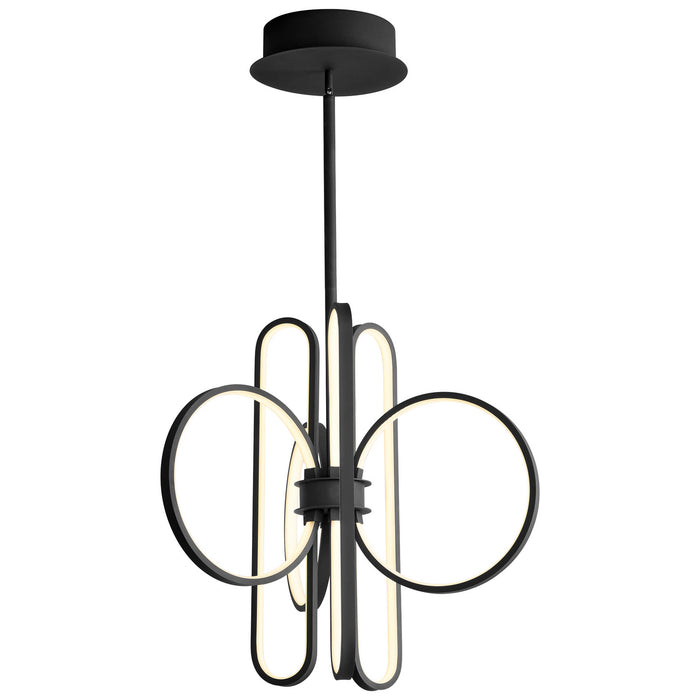 Oxygen 3-25-15 LED Pendant, Black