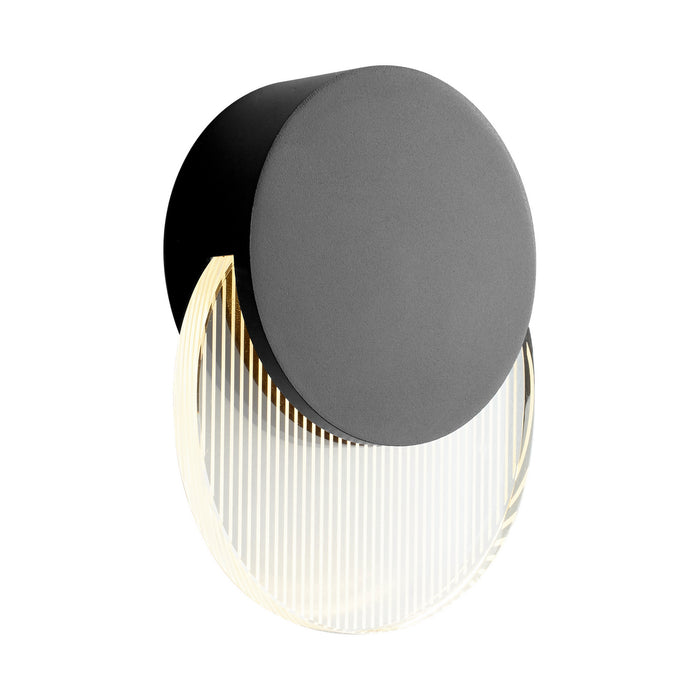 Oxygen 3-754-15 LED Outdoor Wall Sconce, Black