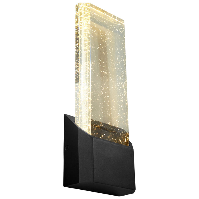Oxygen 3-755-15 LED Outdoor Wall Sconce, Black