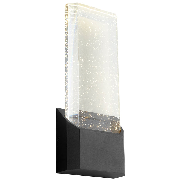 Oxygen 3-755-15 LED Outdoor Wall Sconce, Black