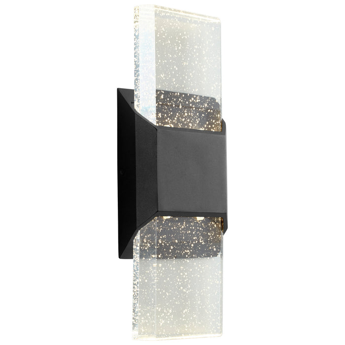 Oxygen 3-756-15 LED Outdoor Wall Sconce, Black