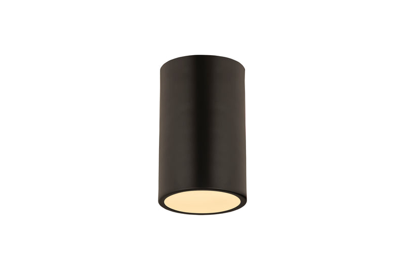 Z-Lite 2302F1-BRZ One Light Flush Mount, Bronze