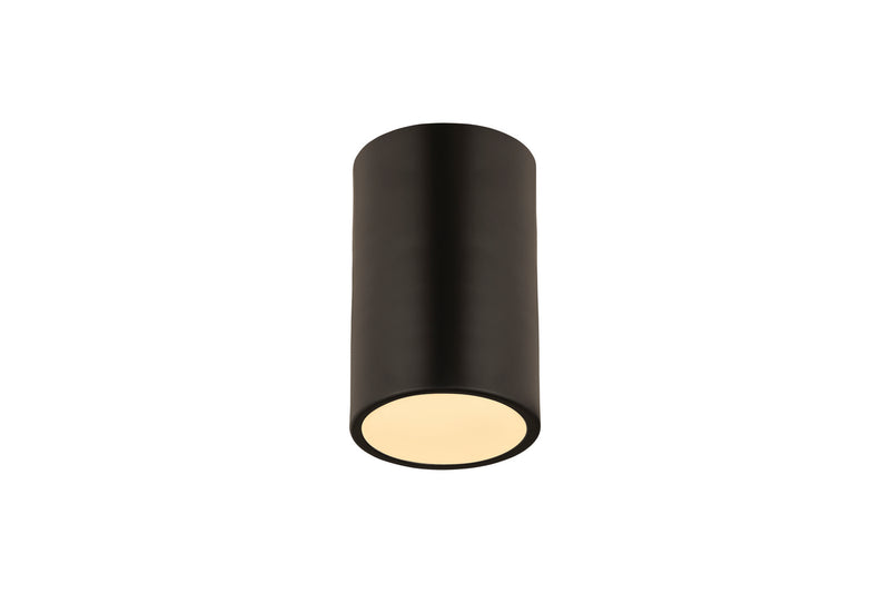 Z-Lite 2302F1-BRZ One Light Flush Mount, Bronze