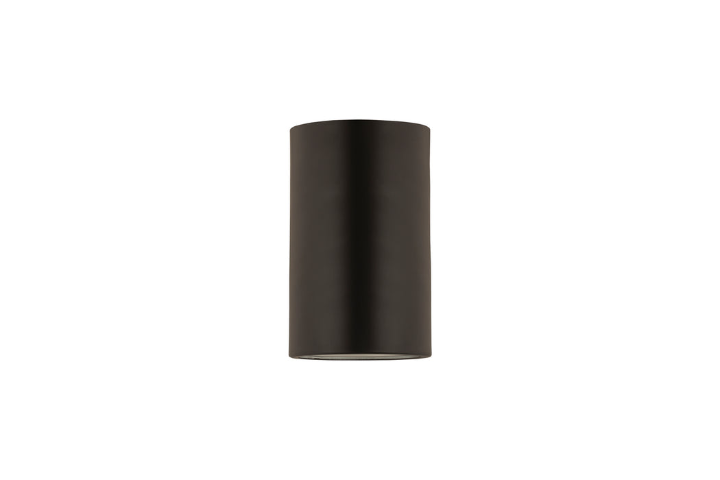Z-Lite 2302F1-BRZ One Light Flush Mount, Bronze