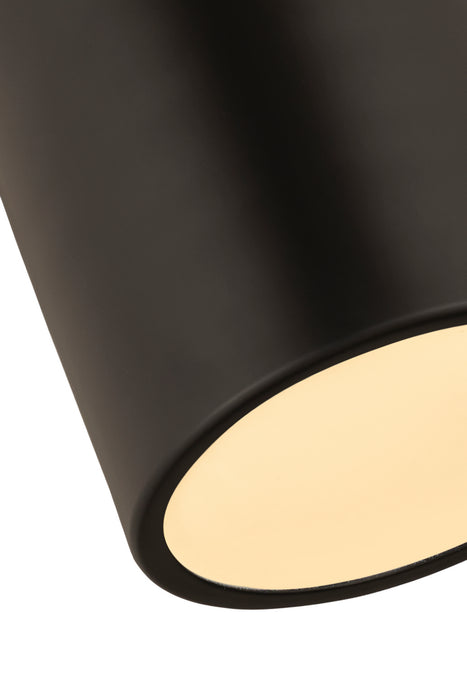 Z-Lite 2302F1-BRZ One Light Flush Mount, Bronze