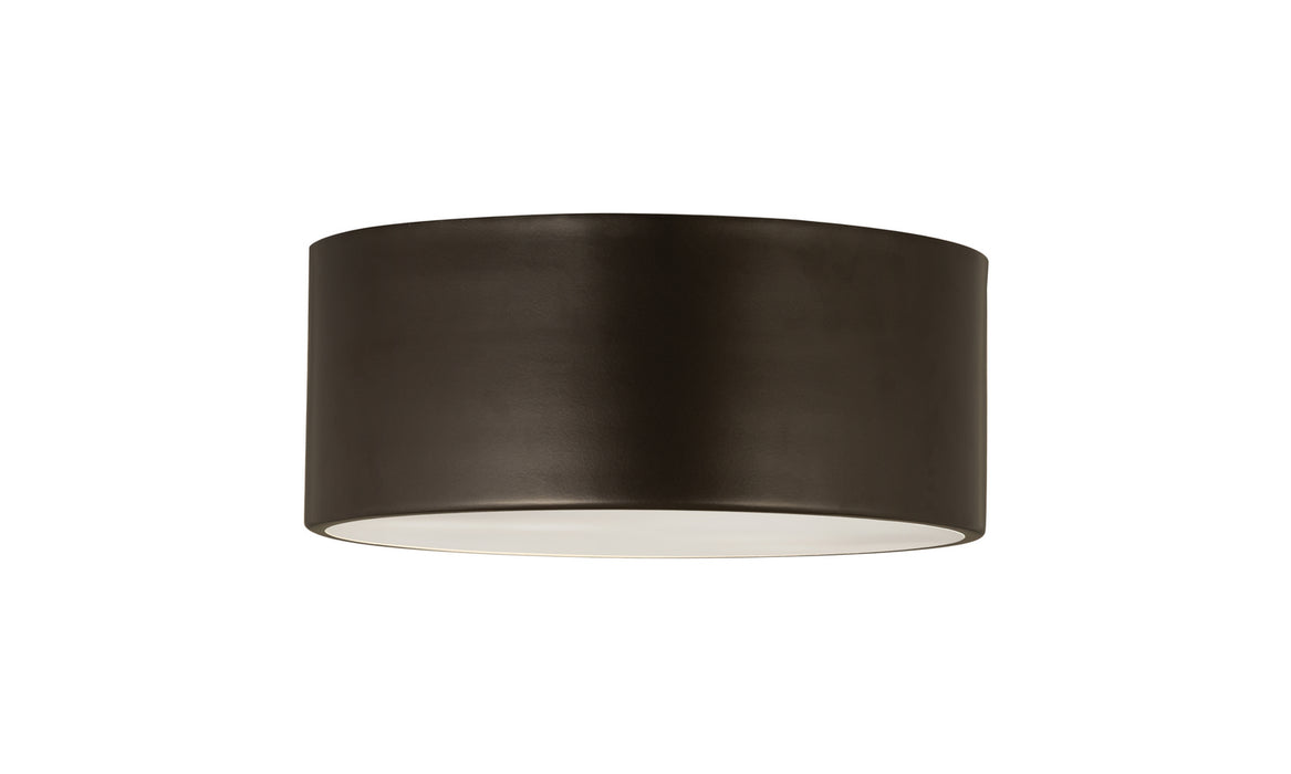 Z-Lite 2302F2-BRZ Two Light Flush Mount, Bronze