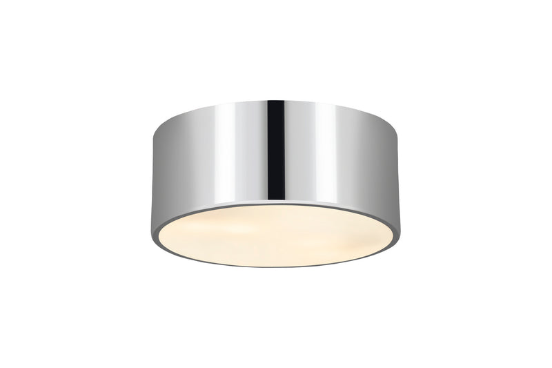 Z-Lite 2302F2-CH Two Light Flush Mount, Chrome