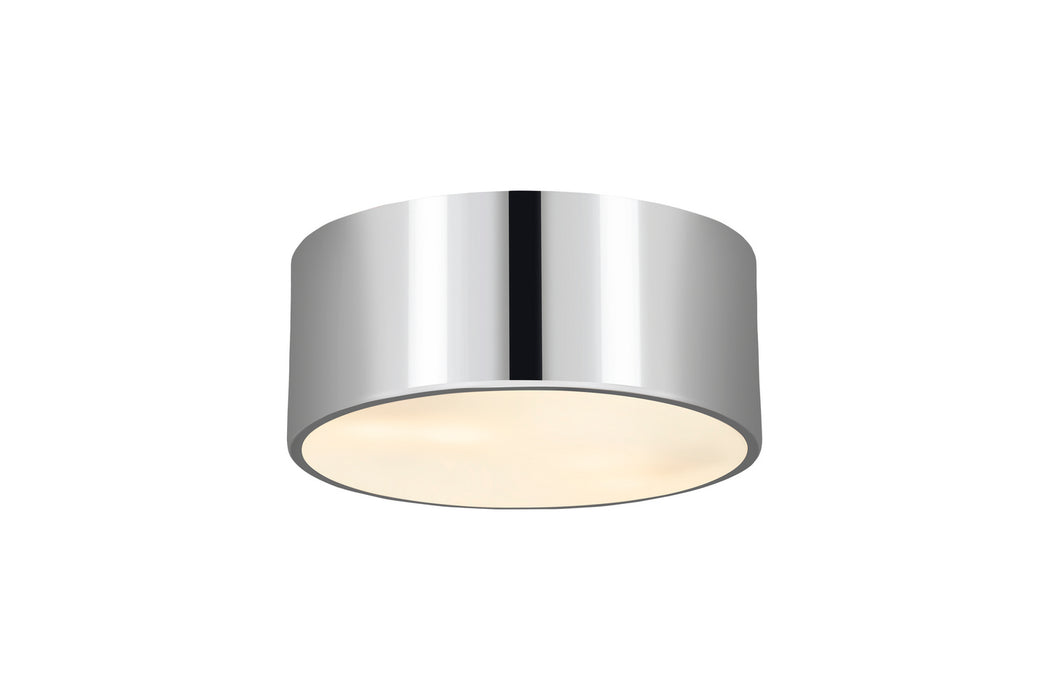 Z-Lite 2302F2-CH Two Light Flush Mount, Chrome