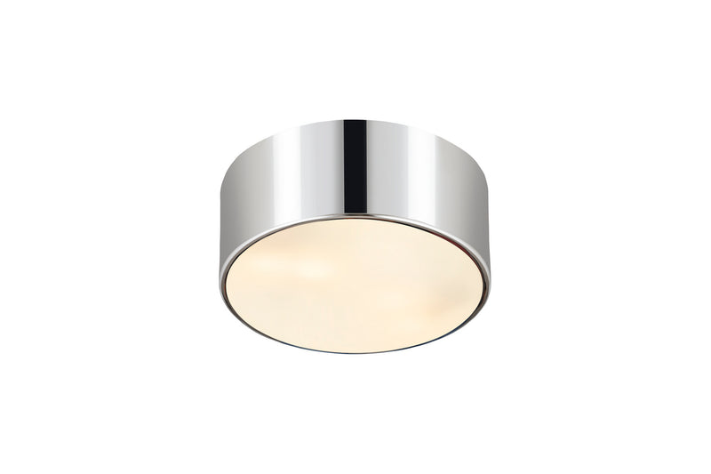 Z-Lite 2302F2-CH Two Light Flush Mount, Chrome