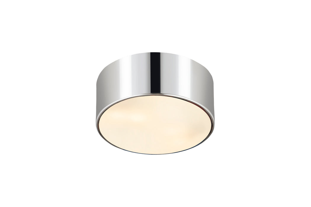 Z-Lite 2302F2-CH Two Light Flush Mount, Chrome